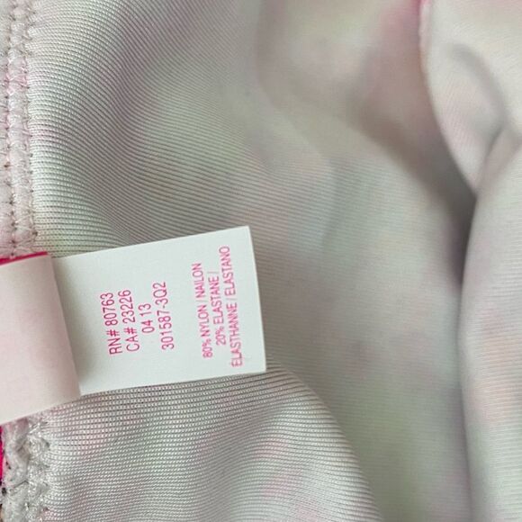 Victoria’s Secret Bikini Neon Floral Halter Size Small/Large - Picture 12 of 13